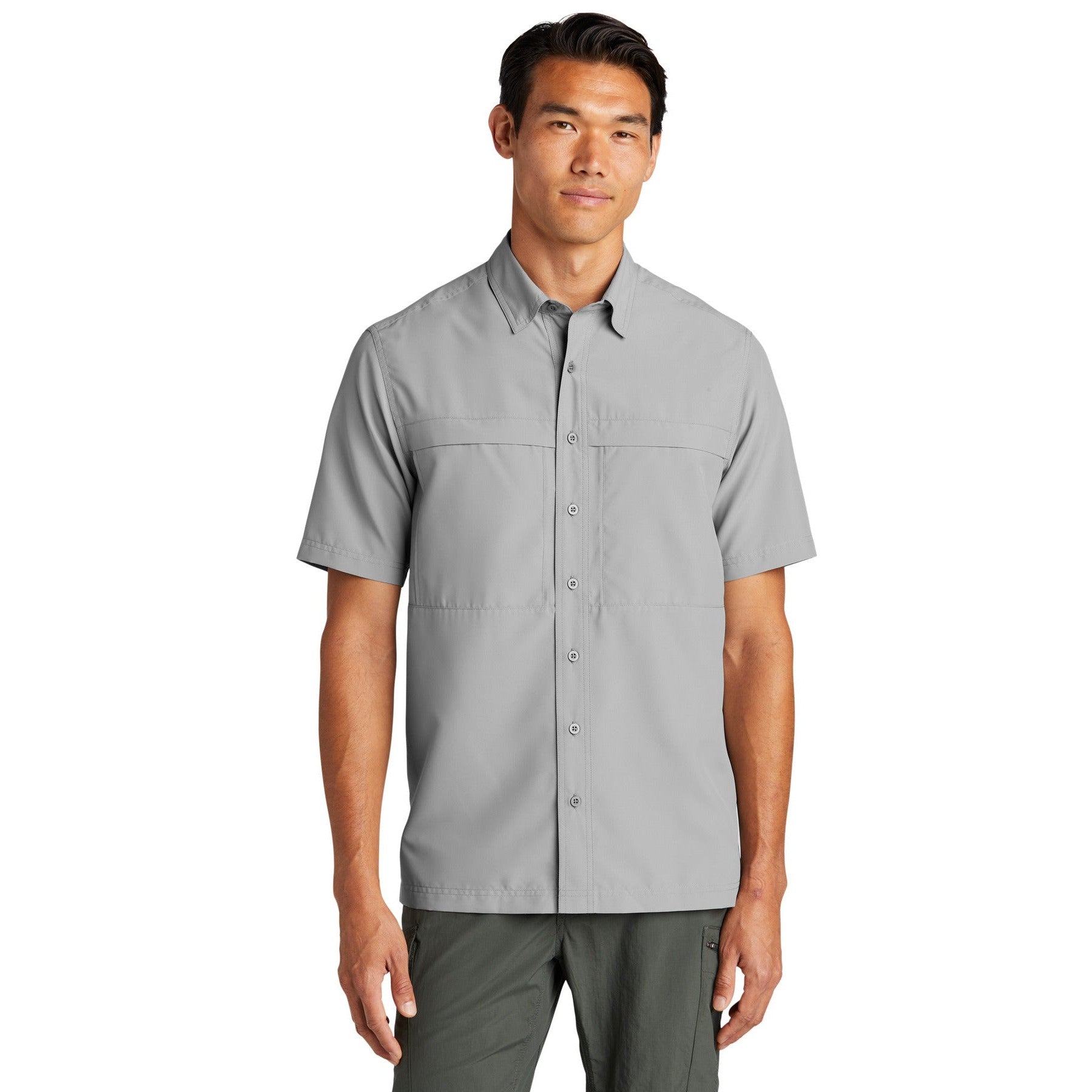 Port Authority-Port Authority® Short Sleeve UV Daybreak Shirt W961-MedTech-3