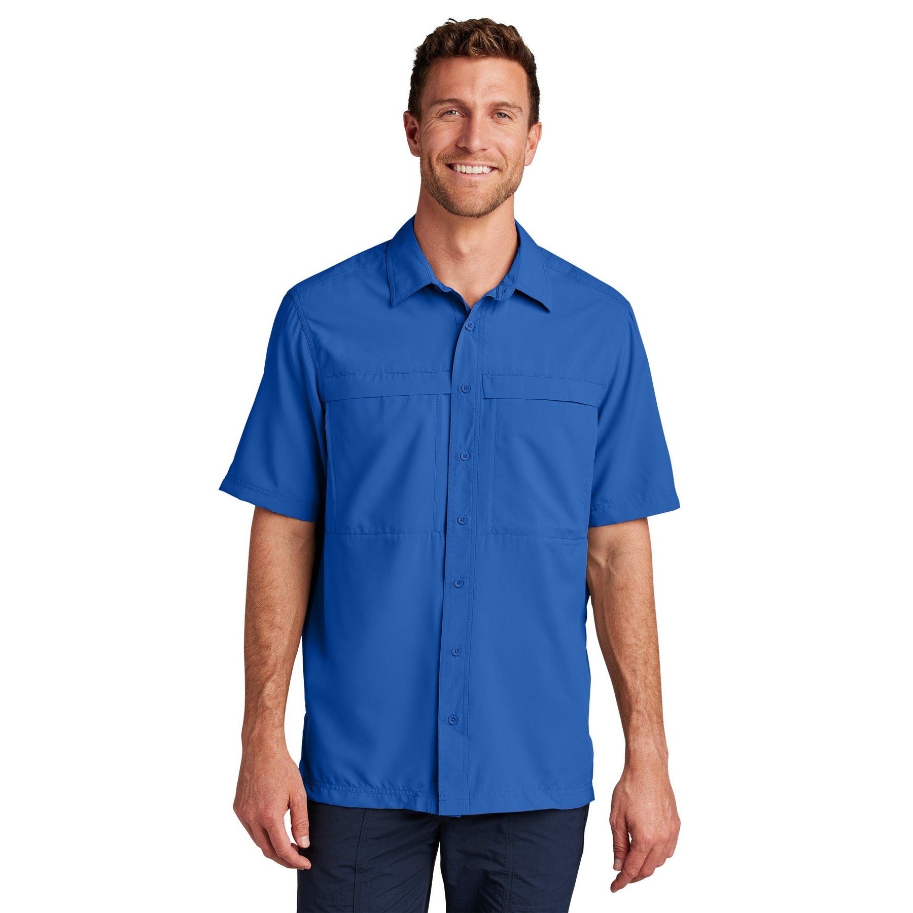 Port Authority-Port Authority® Short Sleeve UV Daybreak Shirt W961-MedTech-9