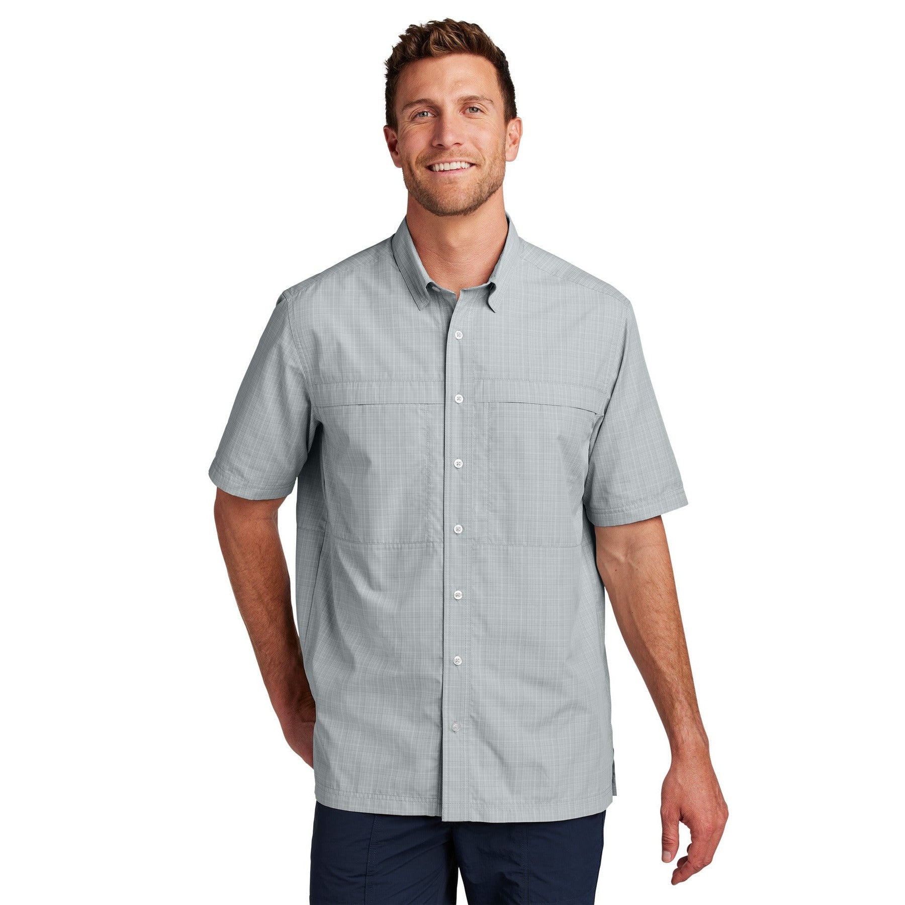 Port Authority-Port Authority® Short Sleeve UV Daybreak Shirt W961-MedTech-7