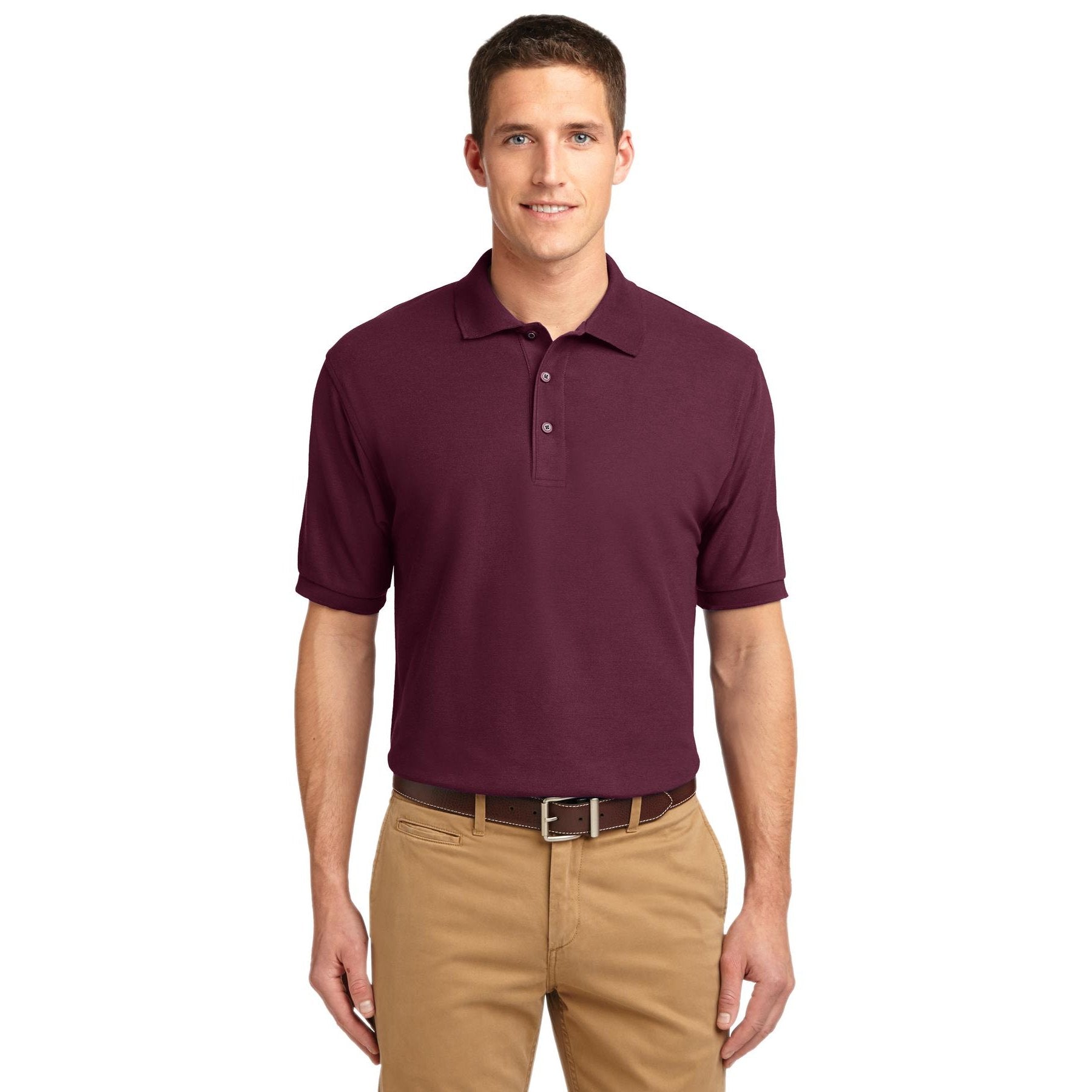 Port Authority-Port Authority® Silk Touch™ Polo K500 1/2-MedTech-4