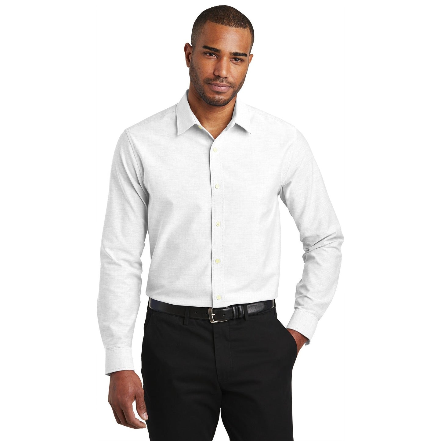 Port Authority-Port Authority ® Slim Fit SuperPro ™ Oxford Shirt. S661-MedTech-2