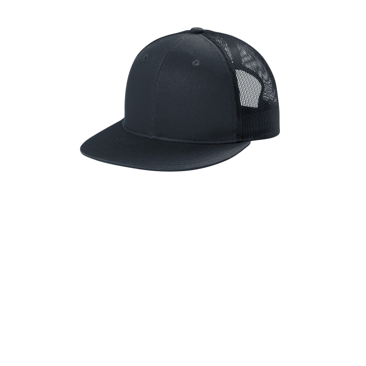 Port Authority-Port Authority® Snapback Flat Bill Trucker Cap C117-MedTech-4