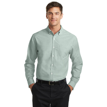 Port Authority-Port Authority® SuperPro™ Oxford Shirt. S658-MedTech-2
