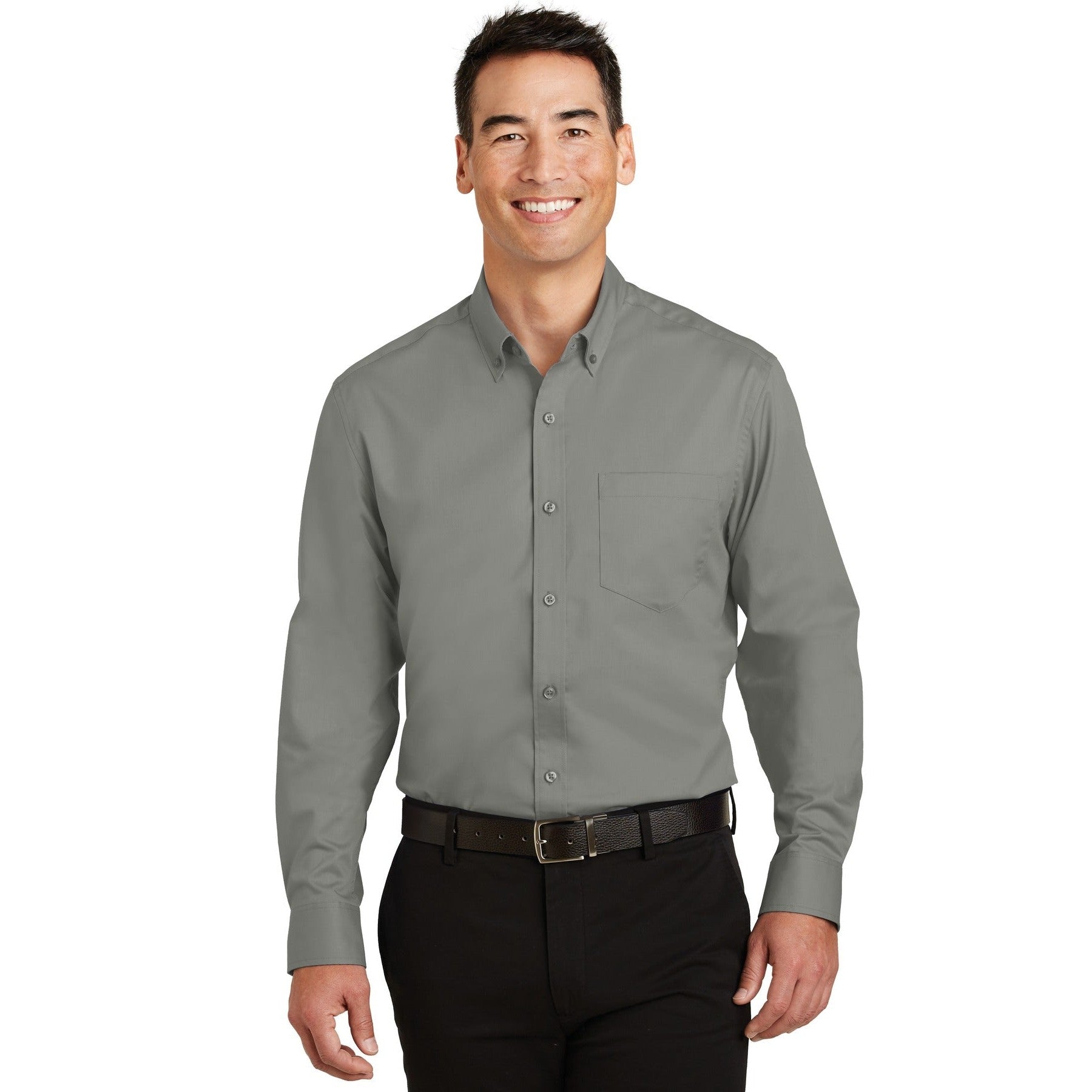 Port Authority-Port Authority® SuperPro™ Twill Shirt. S663-MedTech-2