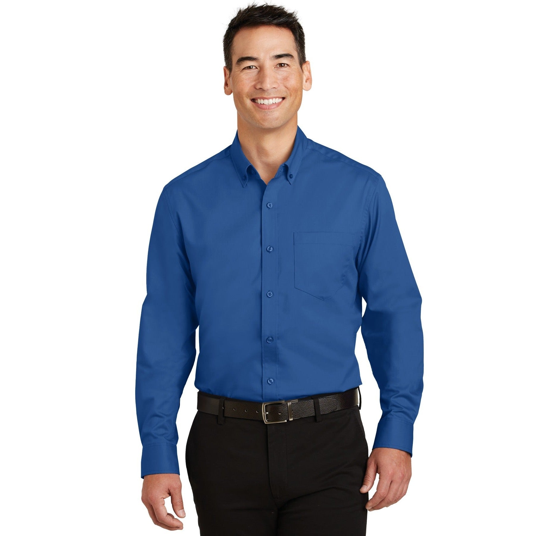 Port Authority-Port Authority® SuperPro™ Twill Shirt. S663-MedTech-5