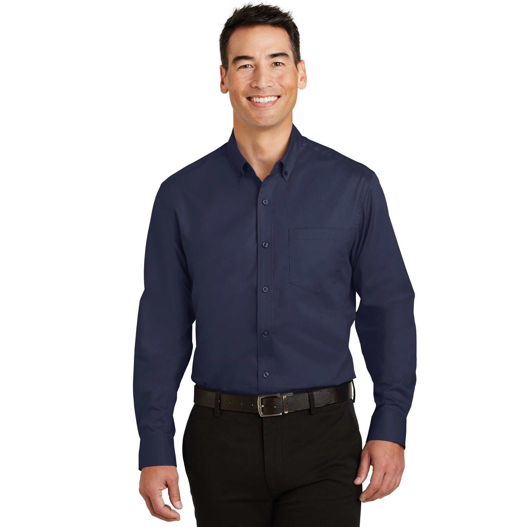 Port Authority-Port Authority® SuperPro™ Twill Shirt. S663-MedTech-6