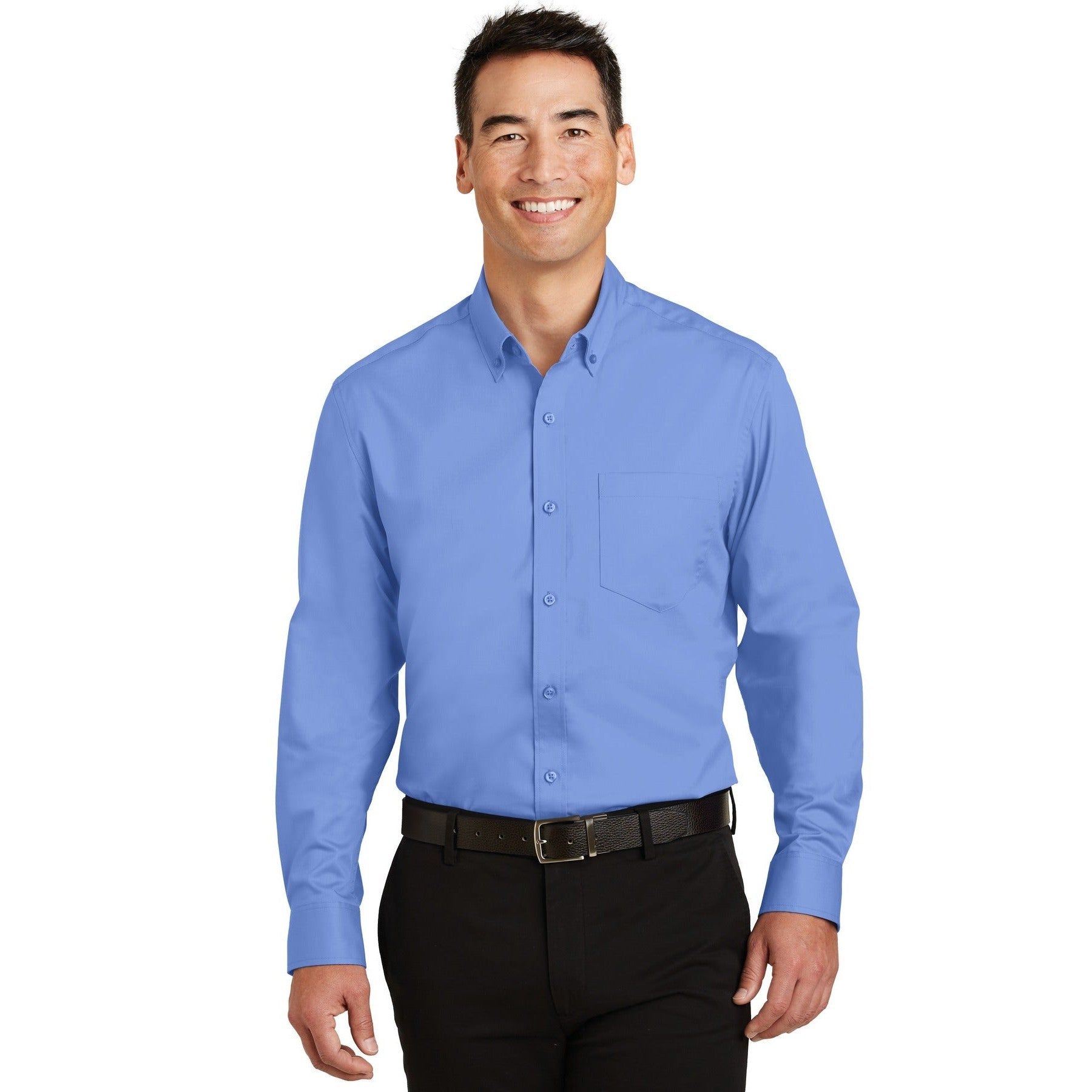 Port Authority-Port Authority® SuperPro™ Twill Shirt. S663-MedTech-7