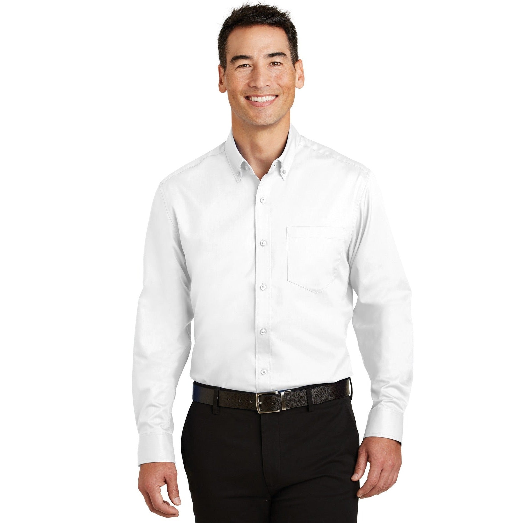 Port Authority-Port Authority® SuperPro™ Twill Shirt. S663-MedTech-8