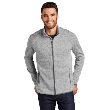 Port Authority-Port Authority® Sweater Fleece Jacket. F232-MedTech-2