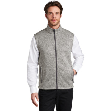Port Authority-Port Authority ® Sweater Fleece Vest F236-MedTech-2