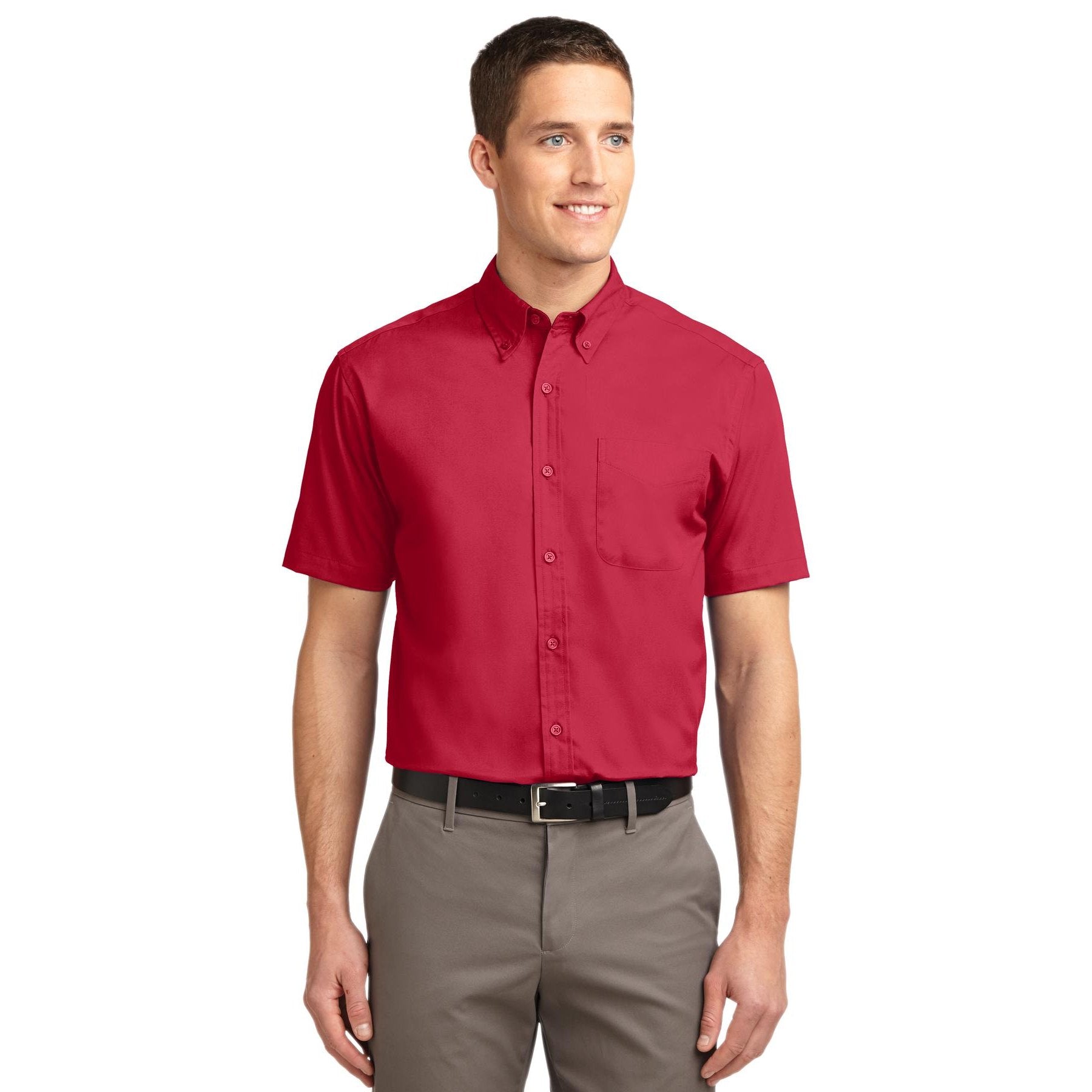Port Authority-Port Authority® Tall Short Sleeve Easy Care Shirt. TLS508-MedTech-9