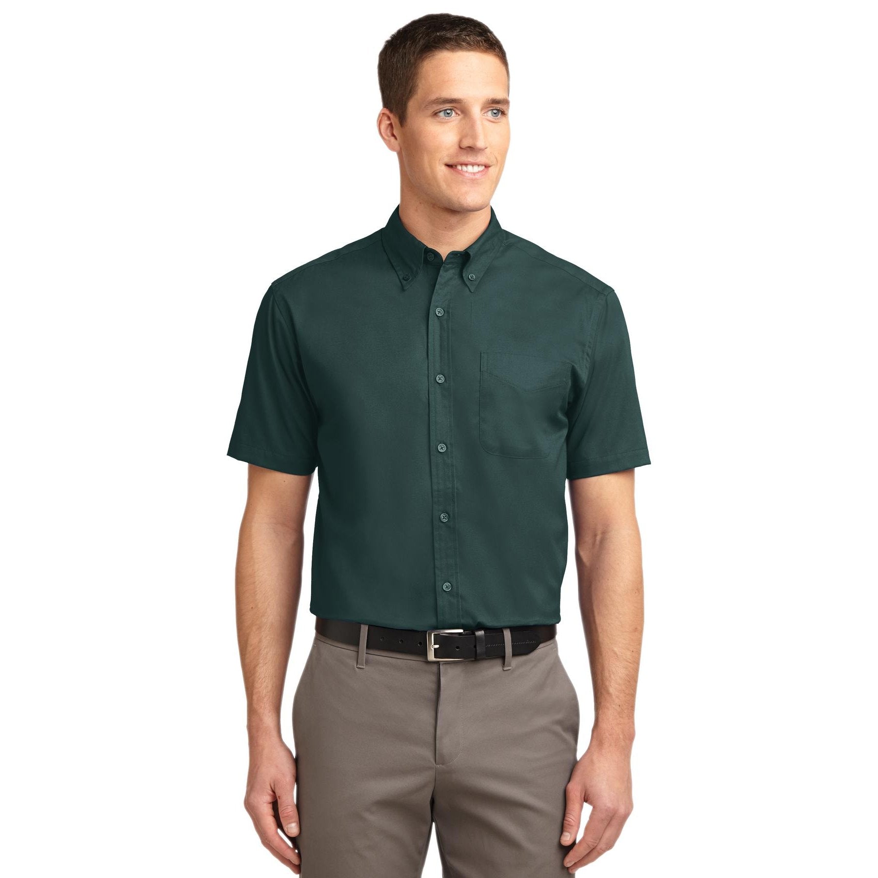 Port Authority-Port Authority® Tall Short Sleeve Easy Care Shirt. TLS508-MedTech-4