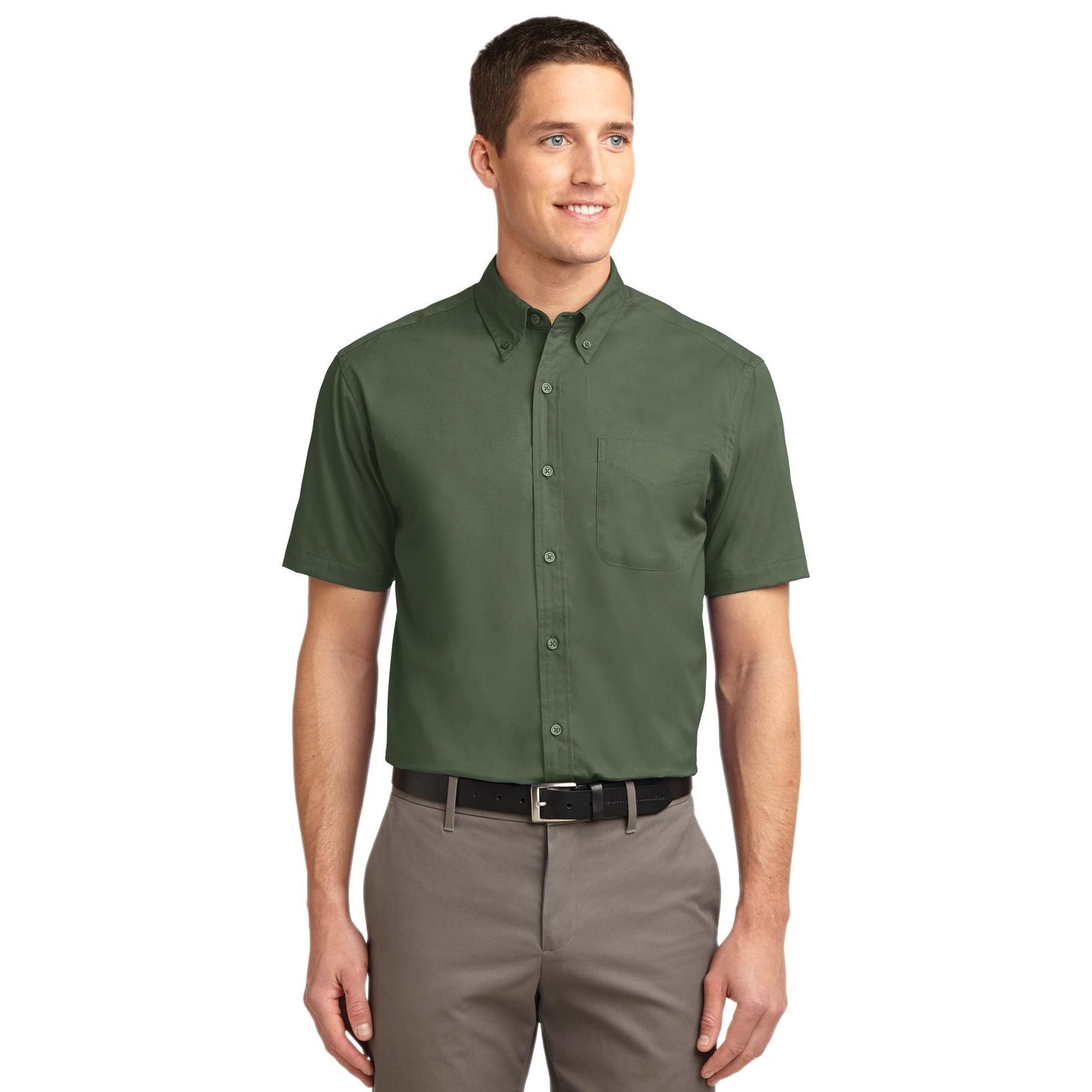 Port Authority-Port Authority® Tall Short Sleeve Easy Care Shirt. TLS508-MedTech-3
