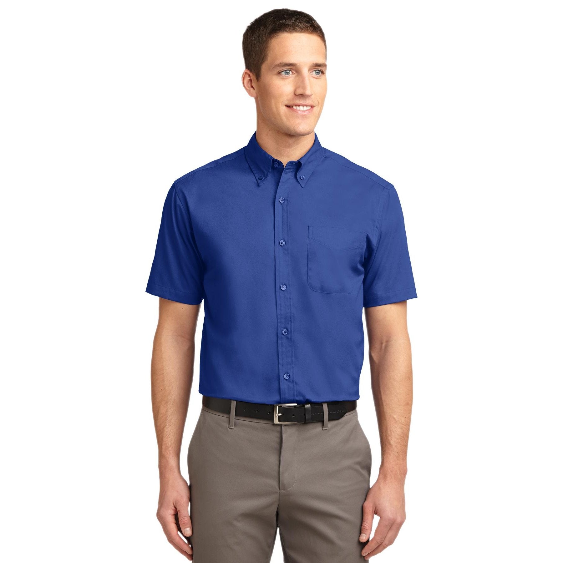 Port Authority-Port Authority® Tall Short Sleeve Easy Care Shirt. TLS508-MedTech-10