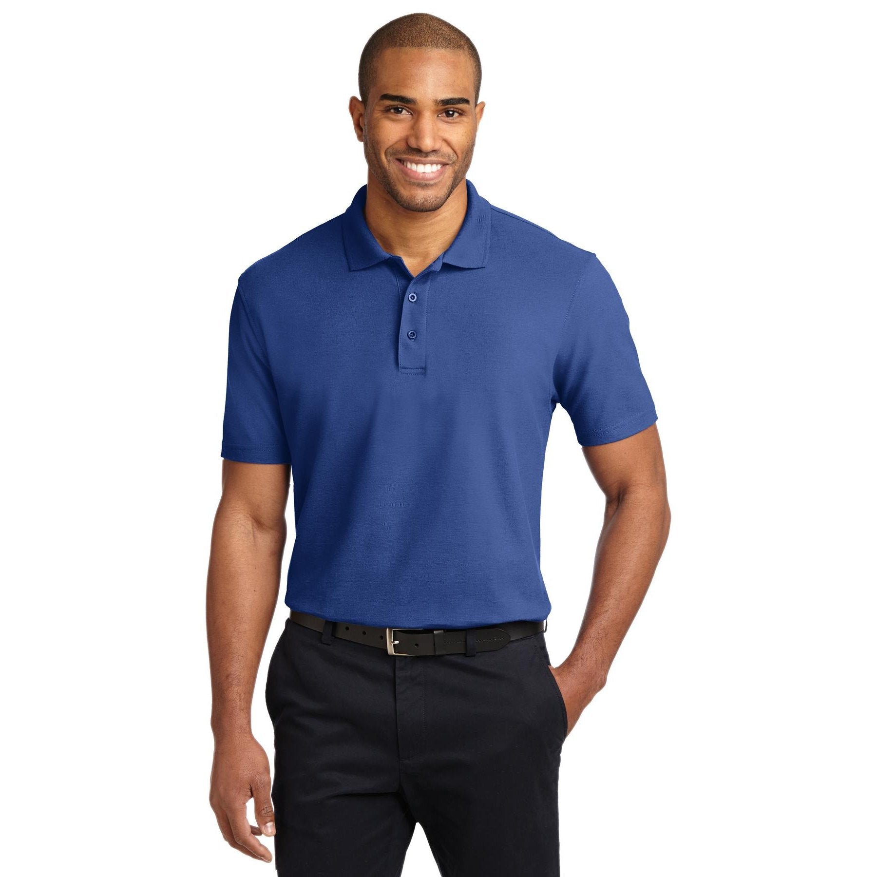 Port Authority-Port Authority® Tall Stain-Release Polo. TLK510-MedTech-3