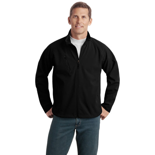 Port Authority-Port Authority® Tall Textured Soft Shell Jacket. TLJ705-MedTech-1