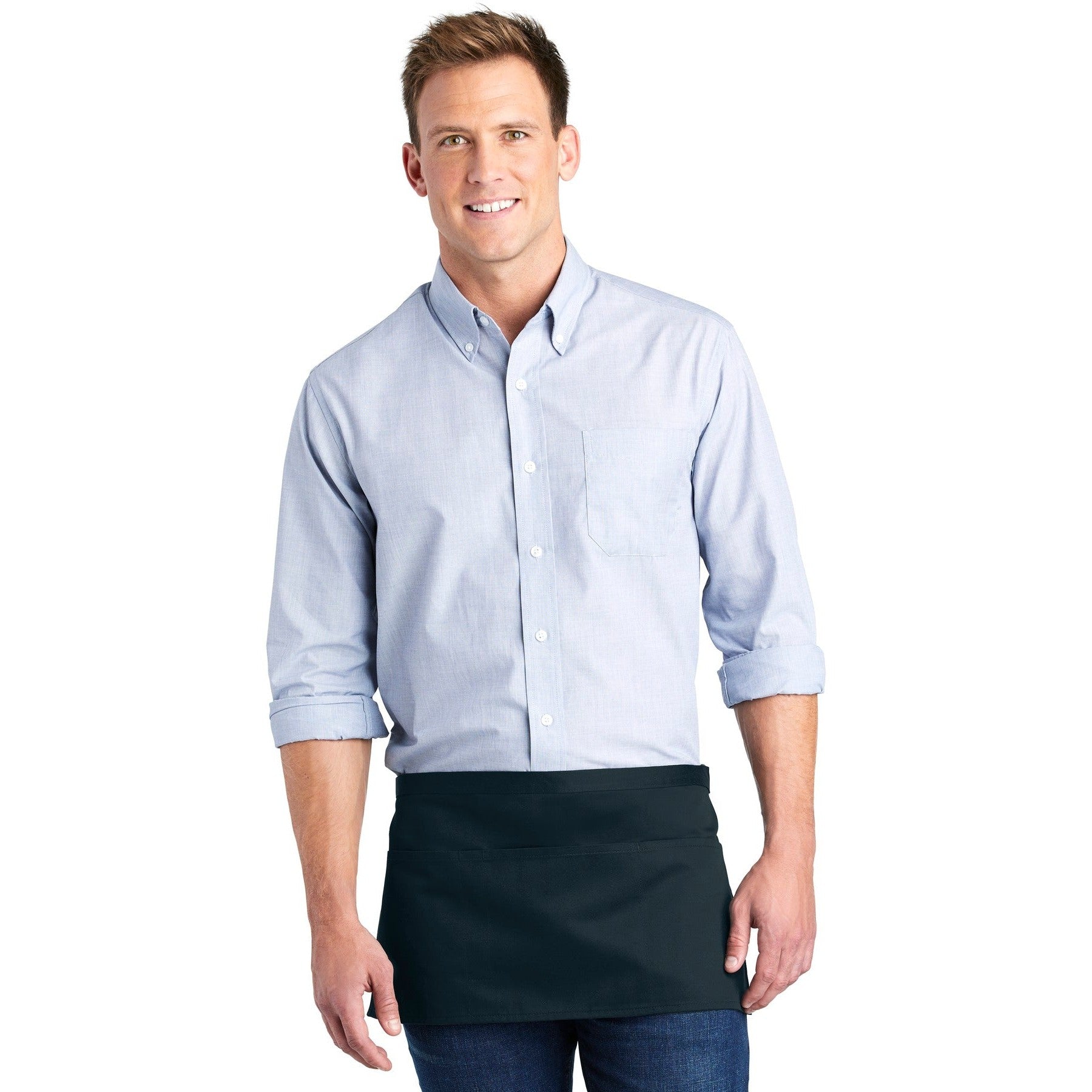 Port Authority-Port Authority ® Three-Pocket Waist Apron. A602-MedTech-3