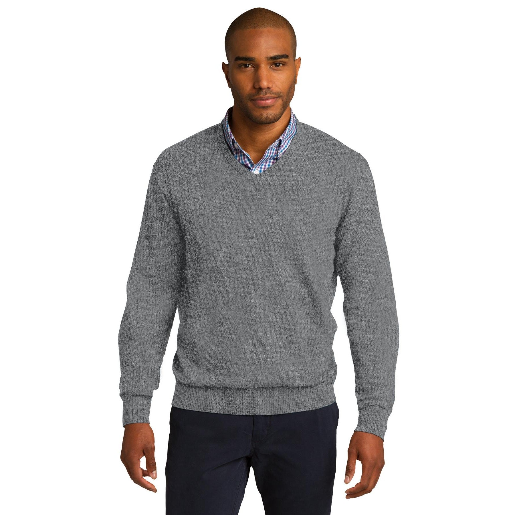 Port Authority-Port Authority® V-Neck Sweater. SW285-MedTech-2