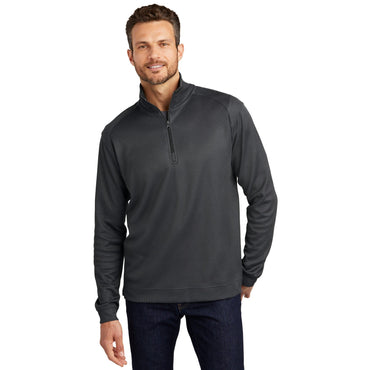 Port Authority-Port Authority® Vertical Texture 1/4-Zip Pullover. K805-MedTech-2