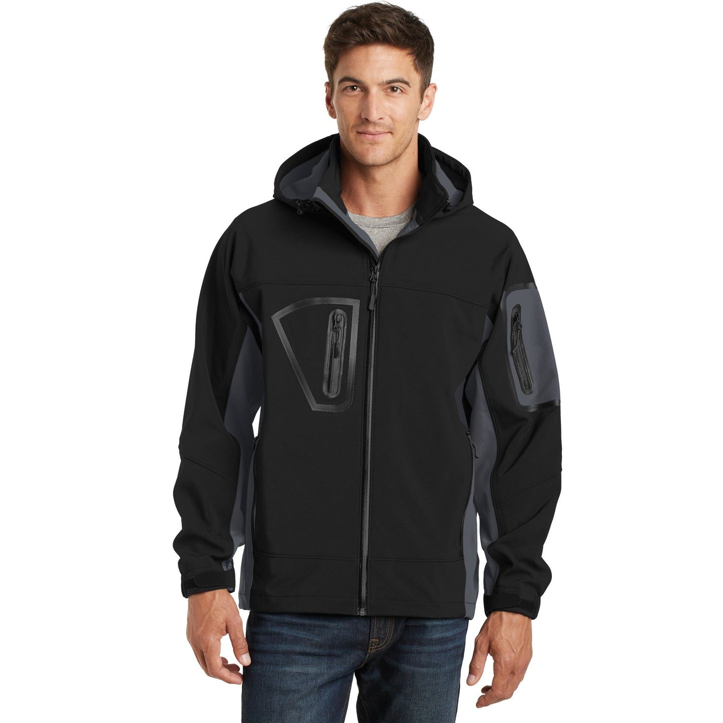 Port Authority-Port Authority® Waterproof Soft Shell Jacket. J798-MedTech-1