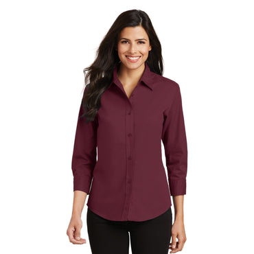 Port Authority-Port Authority® Women's 3/4-Sleeve Easy Care Shirt. L612-MedTech-2