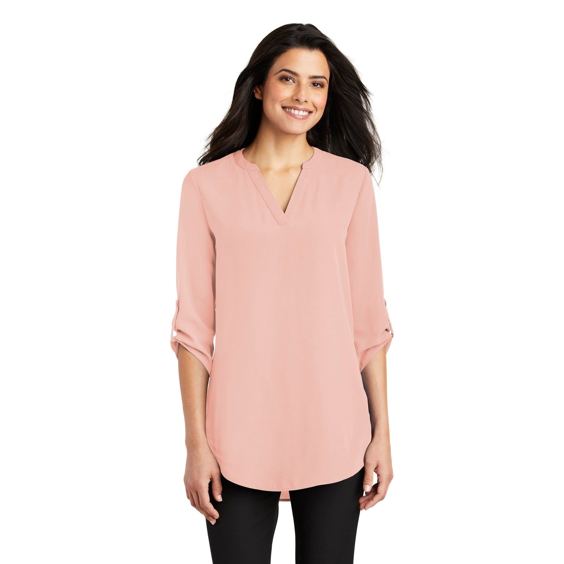 Port Authority-Port Authority® Women's 3/4-Sleeve Tunic Blouse. LW701-MedTech-5