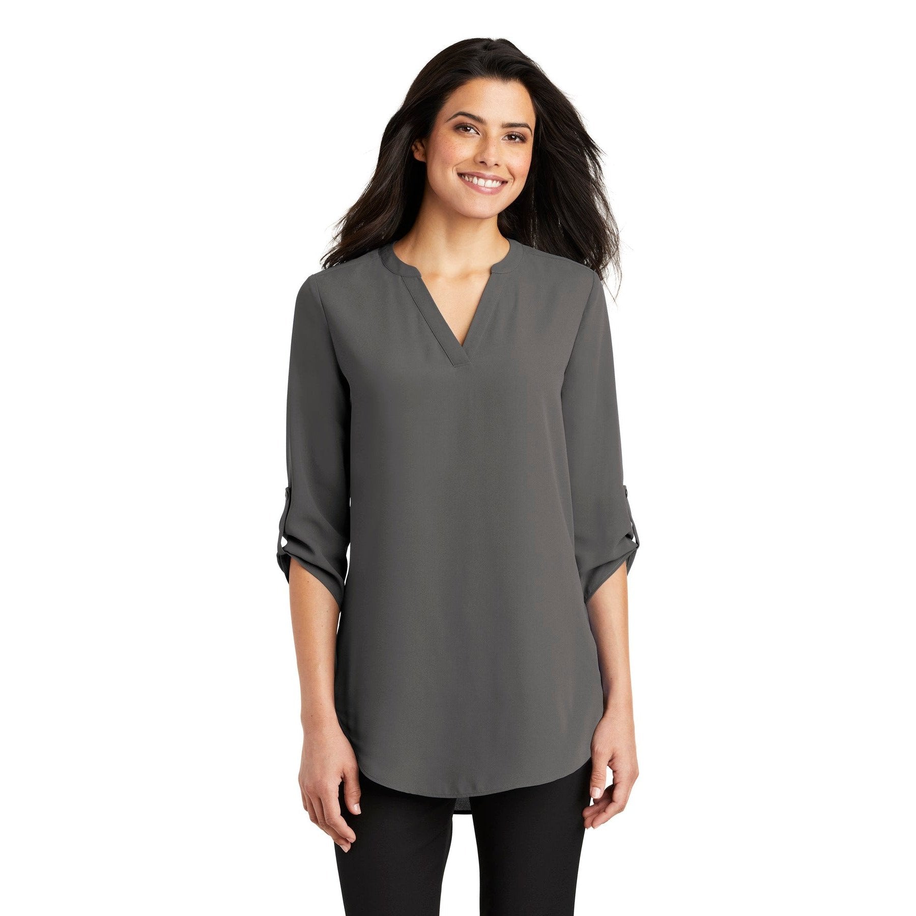 Port Authority-Port Authority® Women's 3/4-Sleeve Tunic Blouse. LW701-MedTech-6