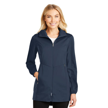 Port Authority-Port Authority® Women's Active Hooded Soft Shell Jacket. L719-MedTech-2
