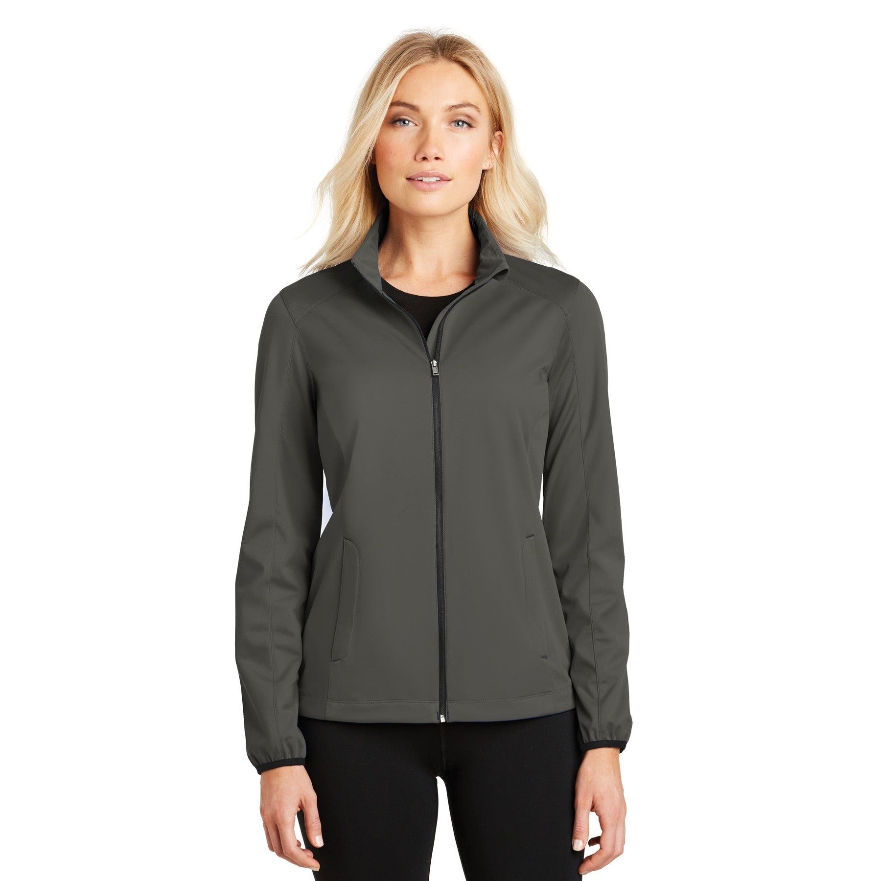 Port Authority-Port Authority® Women's Active Soft Shell Jacket. L717-MedTech-3