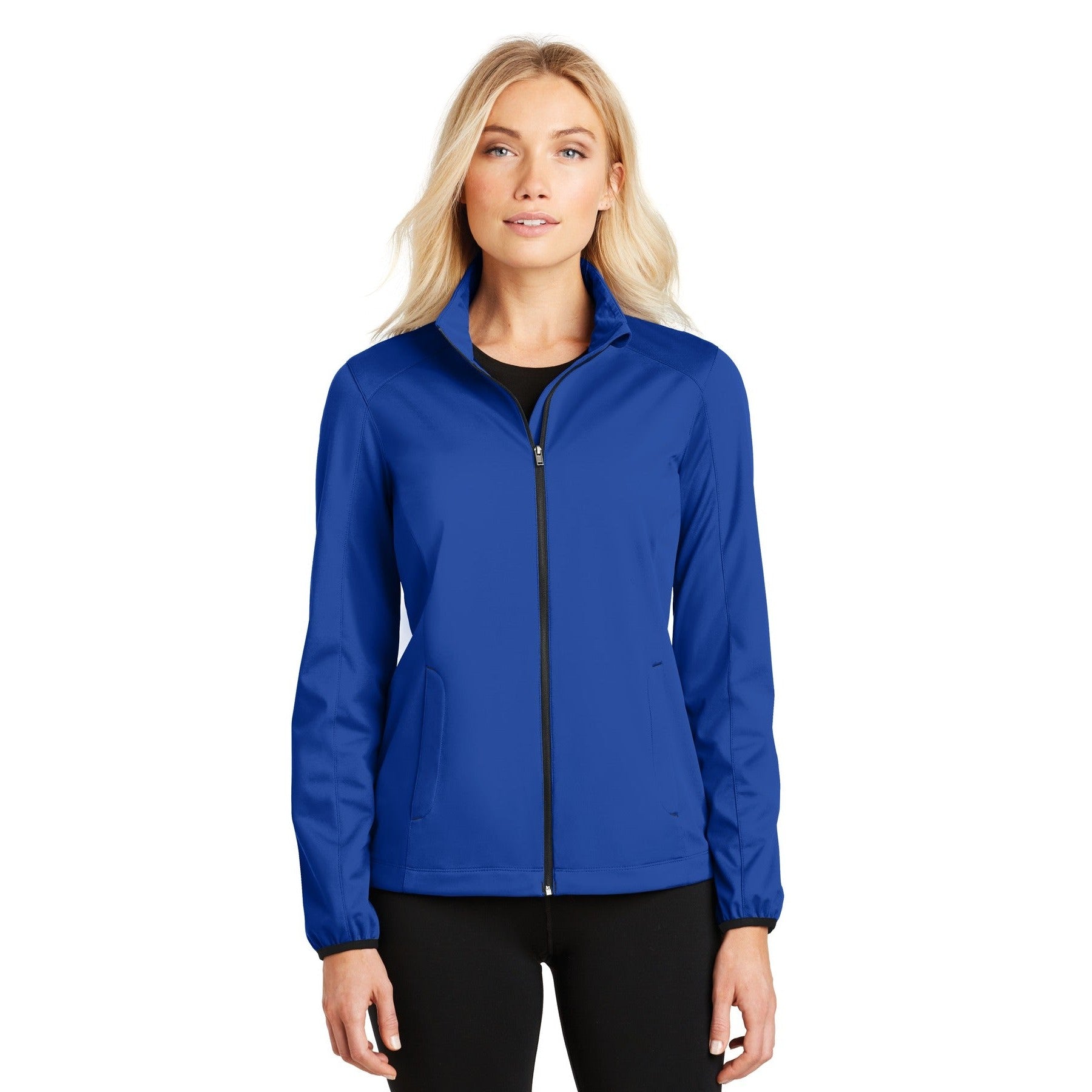 Port Authority-Port Authority® Women's Active Soft Shell Jacket. L717-MedTech-4