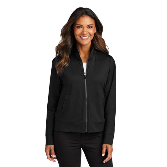 Port Authority-Port Authority® Women's C-FREE® Double Knit Full-Zip LK881-MedTech-1