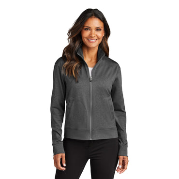 Port Authority-Port Authority® Women's C-FREE® Double Knit Full-Zip LK881-MedTech-2