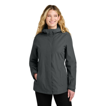 Port Authority-Port Authority® Women's C-FREE® Rain Jacket L714-MedTech-2