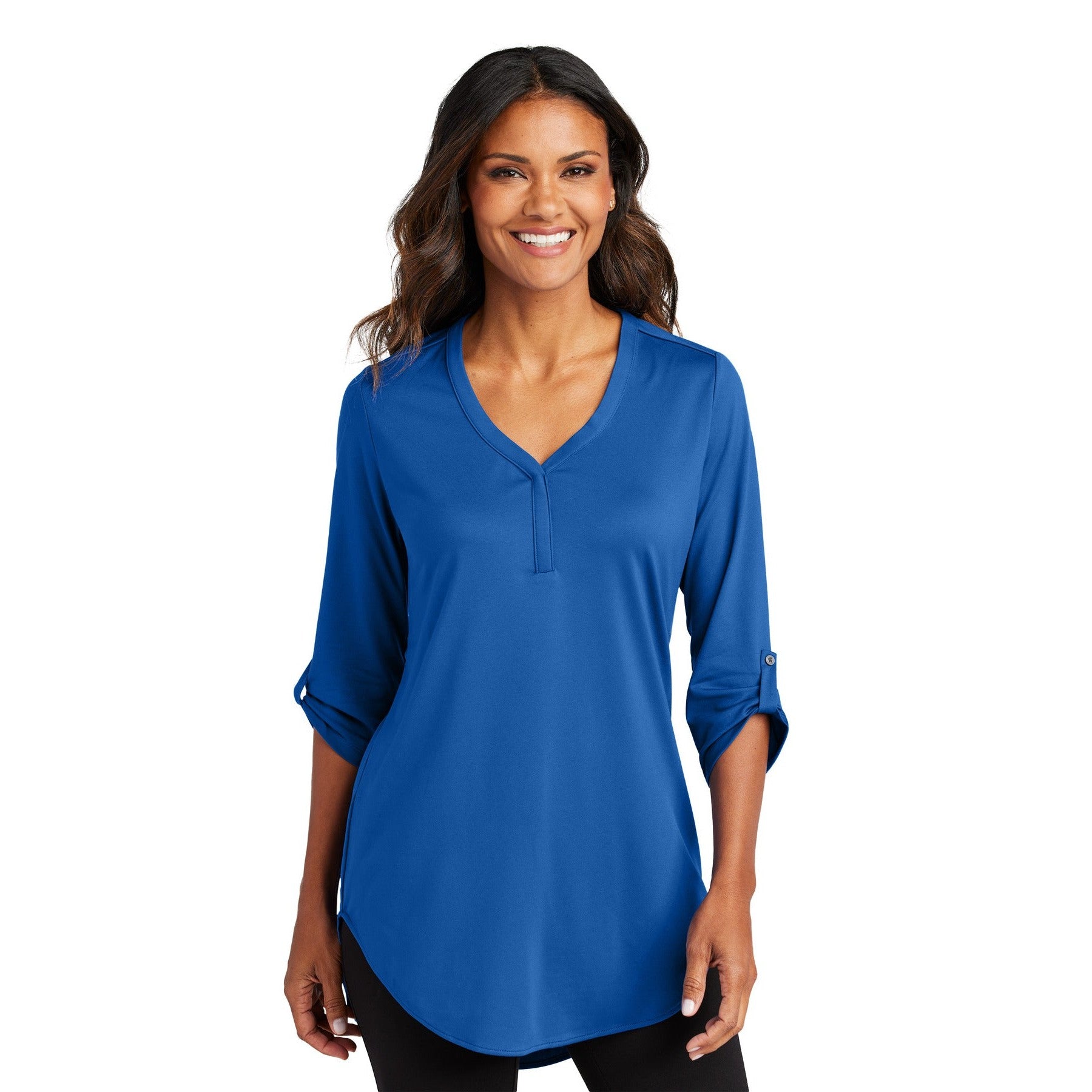 Port Authority-Port Authority® Women's City Stretch 3/4-Sleeve Tunic LK6840-MedTech-4