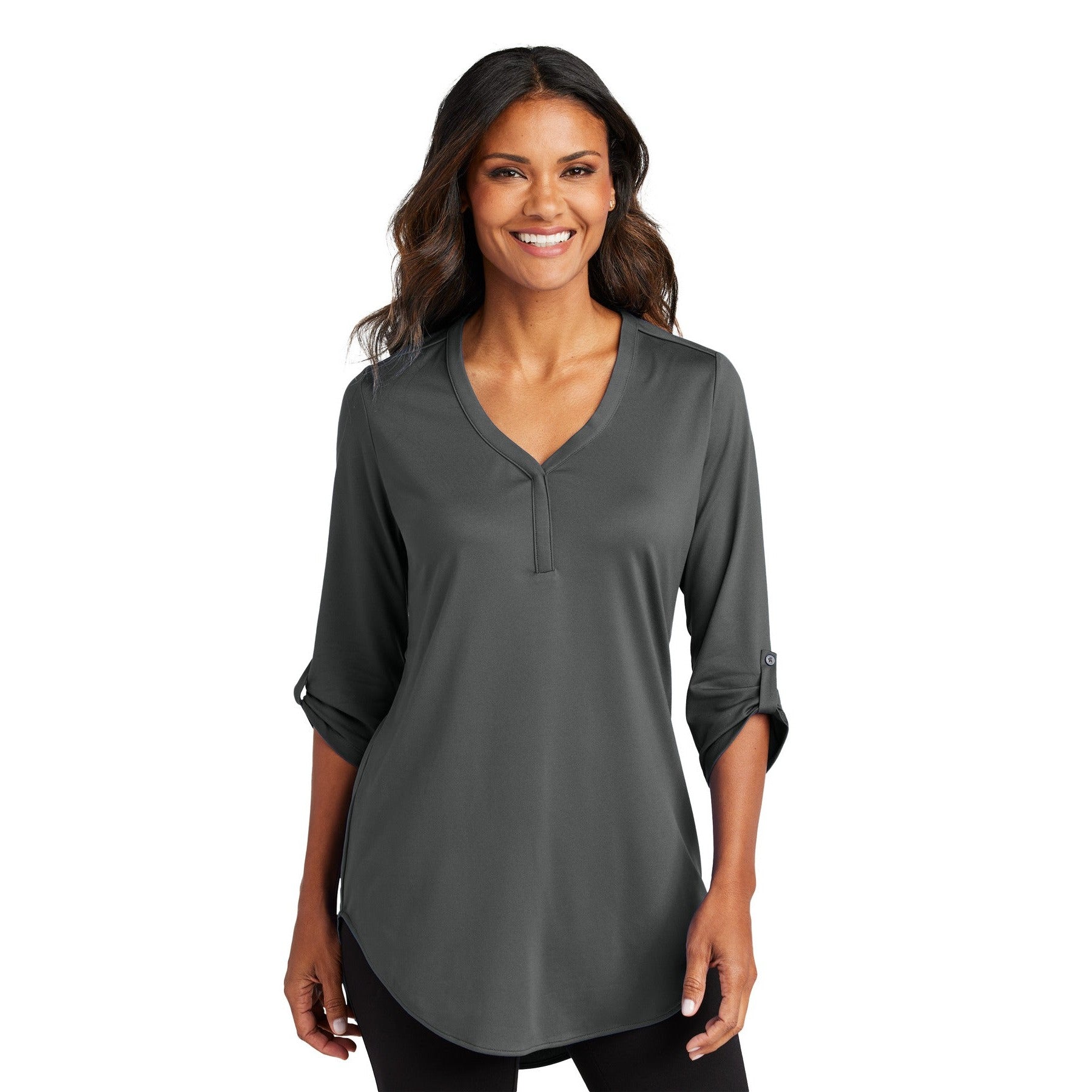 Port Authority-Port Authority® Women's City Stretch 3/4-Sleeve Tunic LK6840-MedTech-3