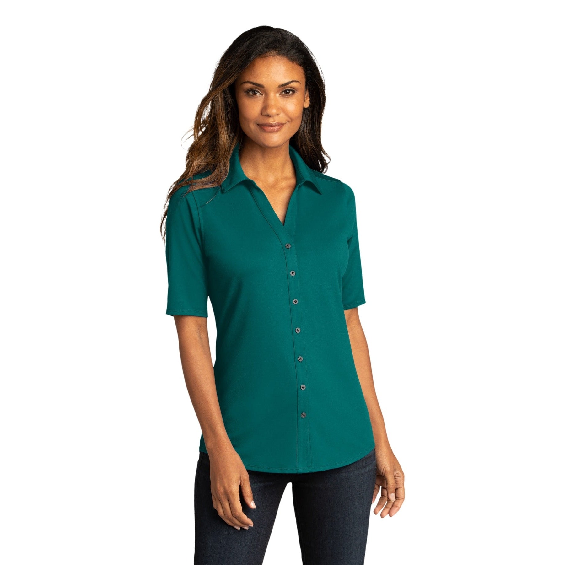 Port Authority-Port Authority® Women's City Stretch Top. LK682-MedTech-2