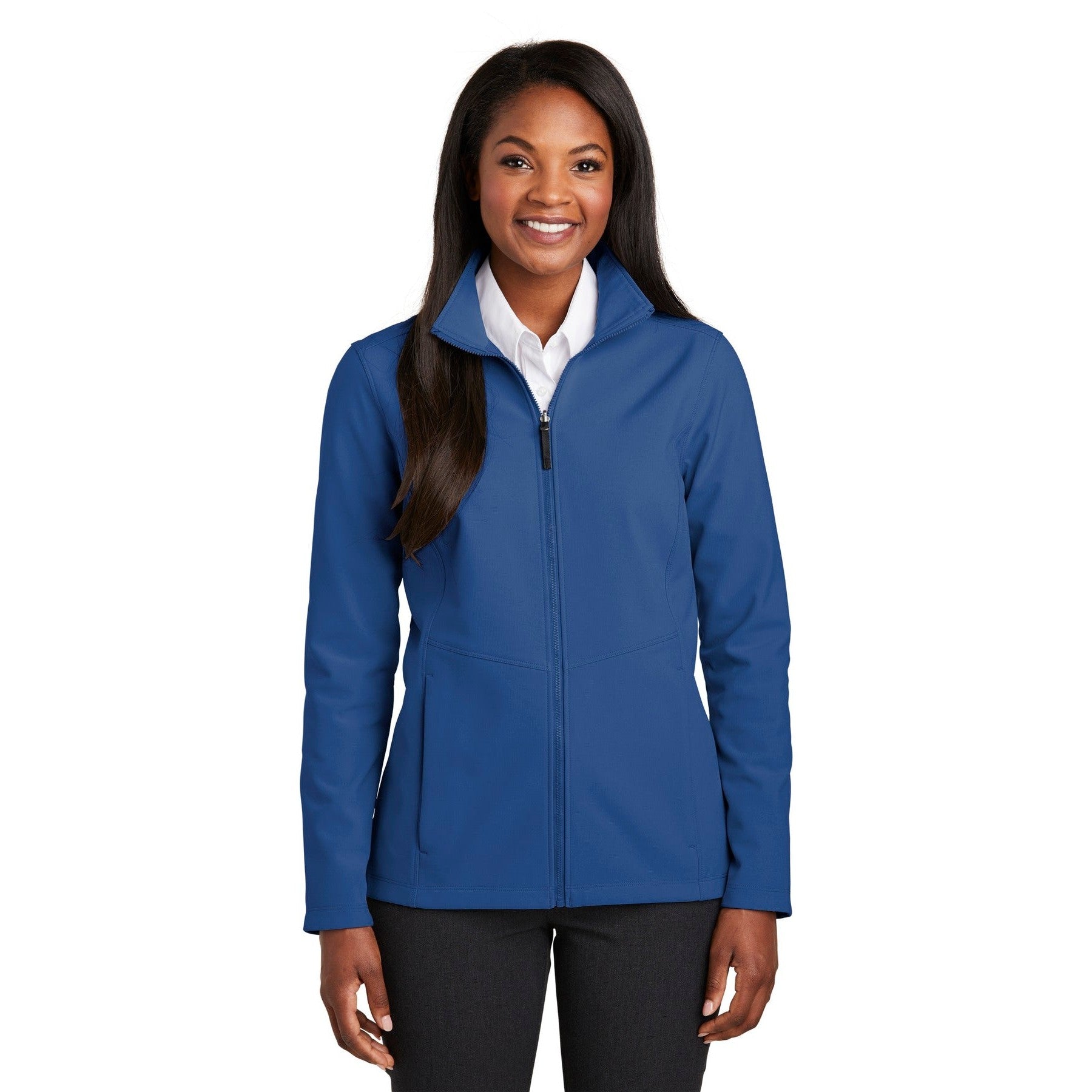 Port Authority-Port Authority ® Women's Collective Soft Shell Jacket. L901-MedTech-4