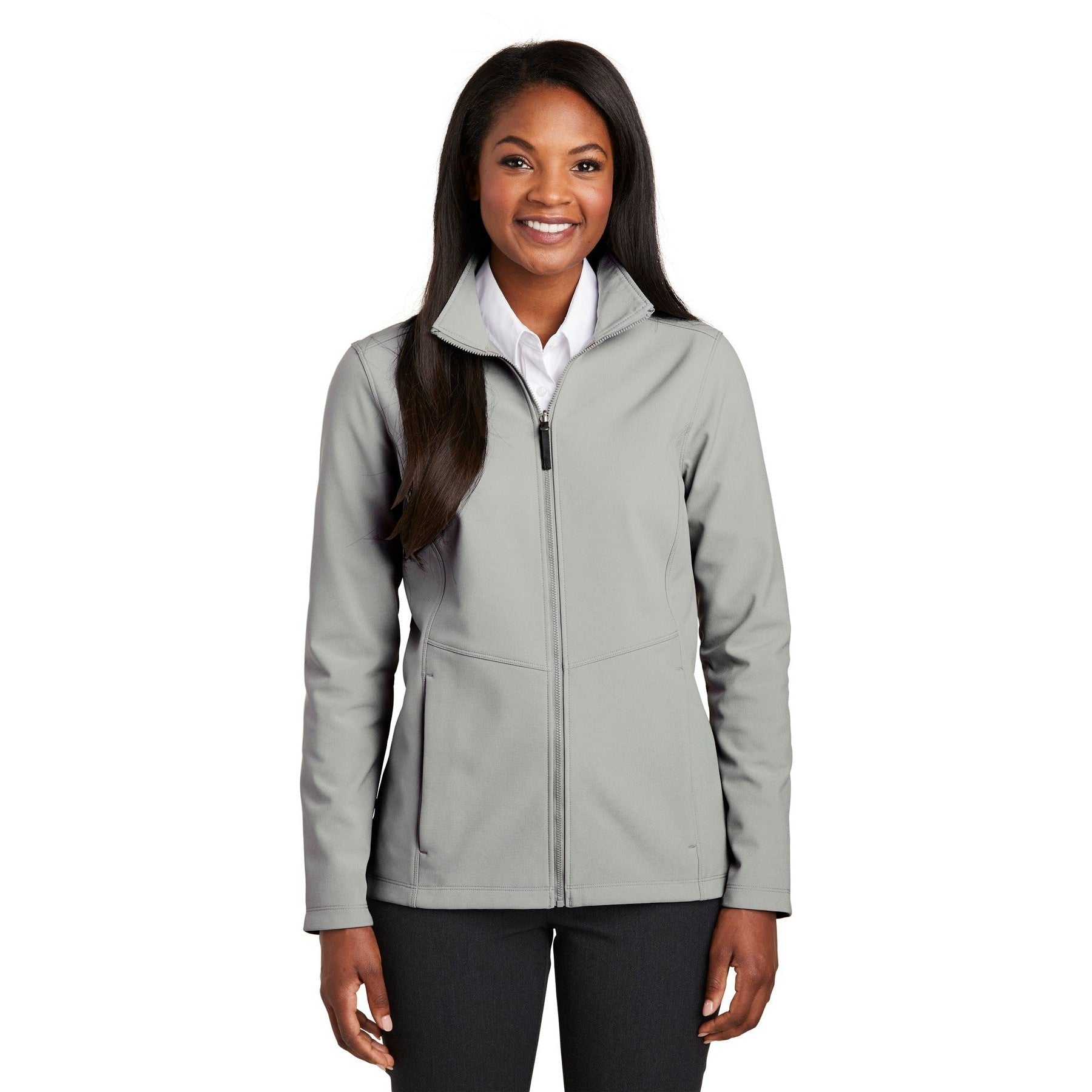 Port Authority-Port Authority ® Women's Collective Soft Shell Jacket. L901-MedTech-3
