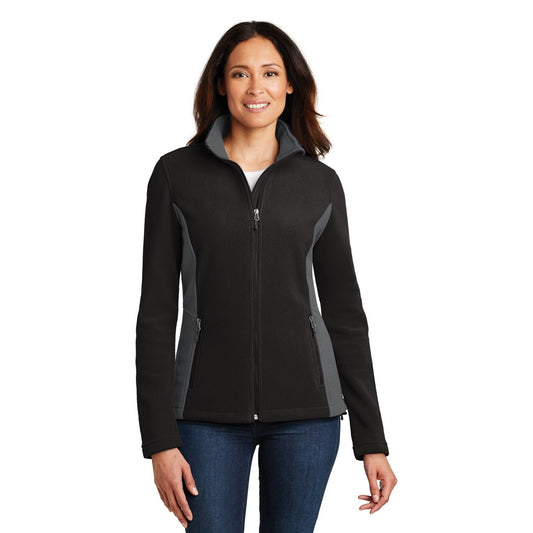 Port Authority-Port Authority® Women's Colorblock Value Fleece Jacket. L216-MedTech-1