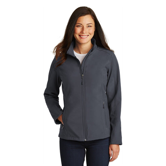 Port Authority-Port Authority® Women's Core Soft Shell Jacket. L317-MedTech-1