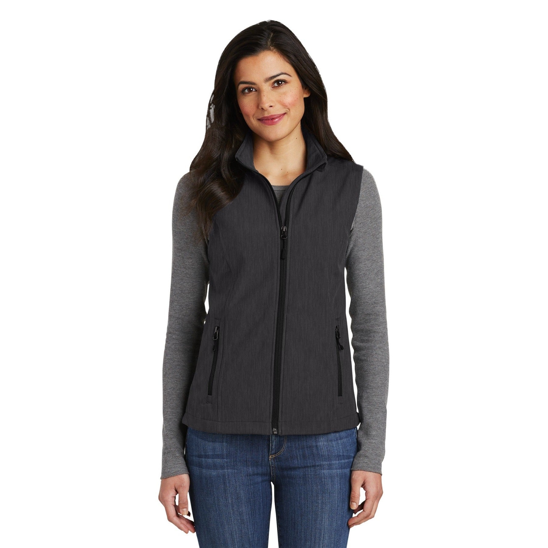 Port Authority-Port Authority® Women's Core Soft Shell Vest. L325-MedTech-3