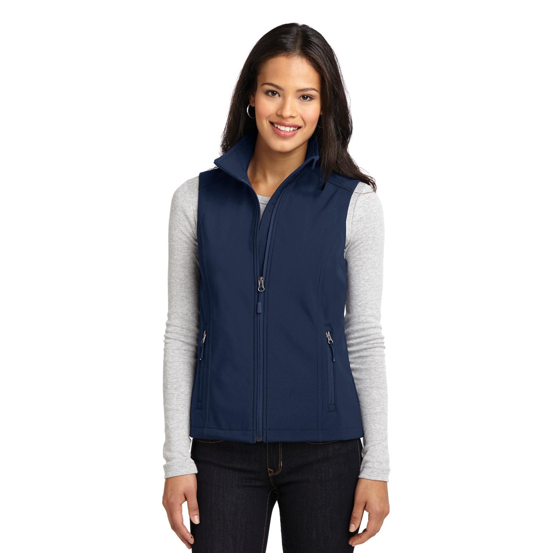 Port Authority-Port Authority® Women's Core Soft Shell Vest. L325-MedTech-4