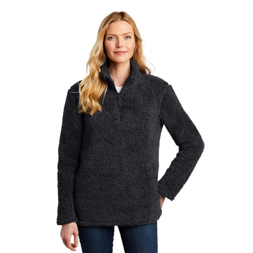 Port Authority-Port Authority® Women's Cozy 1/4-Zip Fleece L130-MedTech-2
