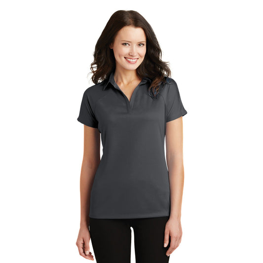 Port Authority-Port Authority® Women's Crossover Raglan Polo. L575-MedTech-1