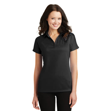 Port Authority-Port Authority® Women's Crossover Raglan Polo. L575-MedTech-2