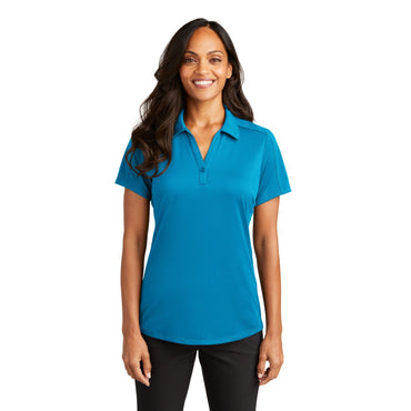 Port Authority-Port Authority® Women's Diamond Jacquard Polo. L569-MedTech-2