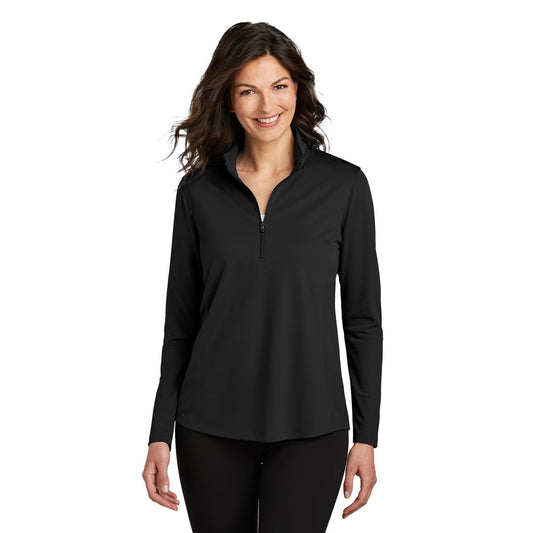 Port Authority-Port Authority® Women's Dry Zone® UV Micro-Mesh 1/4-Zip LK112-MedTech-1