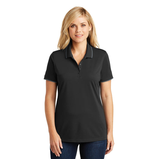 Port Authority-Port Authority® Women's Dry Zone® UV Micro-Mesh Tipped Polo. LK111-MedTech-1
