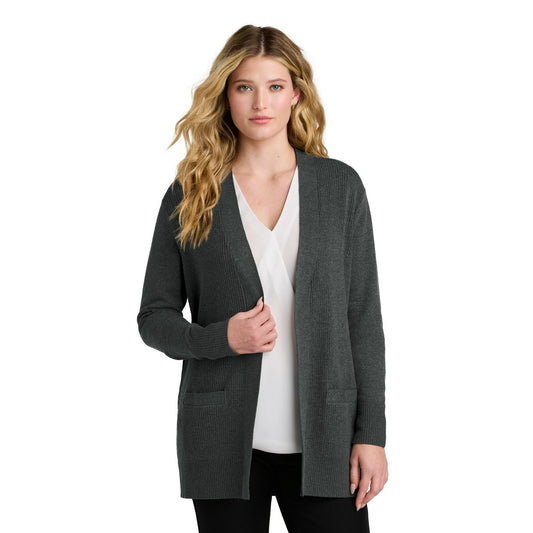 Port Authority-Port Authority® Women's Easy Care Open-Front Cardigan Sweater LSW2890-MedTech-1