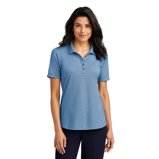 Port Authority-Port Authority® Women's Fine Pique Blend Polo LK830-MedTech-1